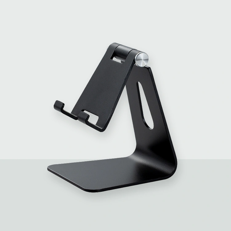 Foldable Phone Desk Stand - Black